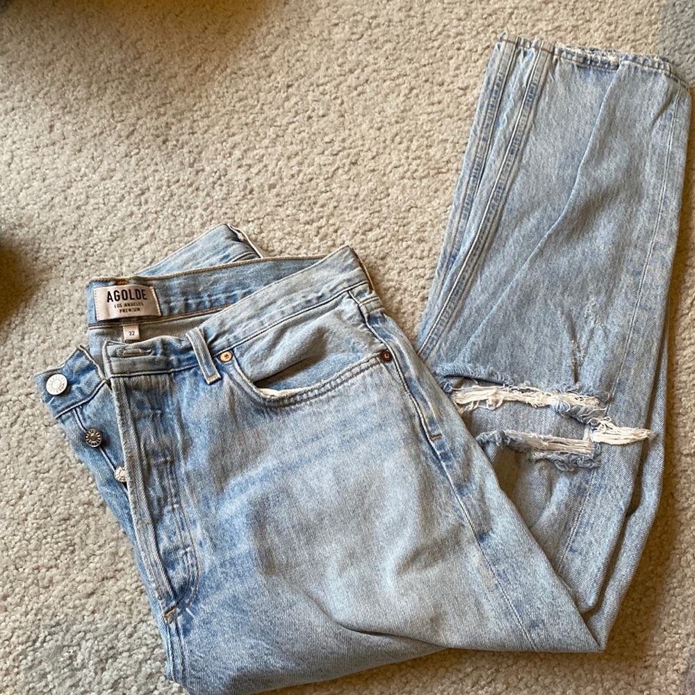 Revolve Agolde Straight Leg jeans!